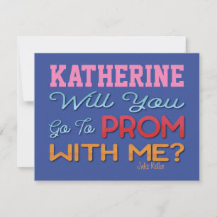 Will You Go To Prom With Me? Monogram