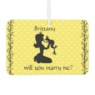 Will You Marry Me Air Freshener