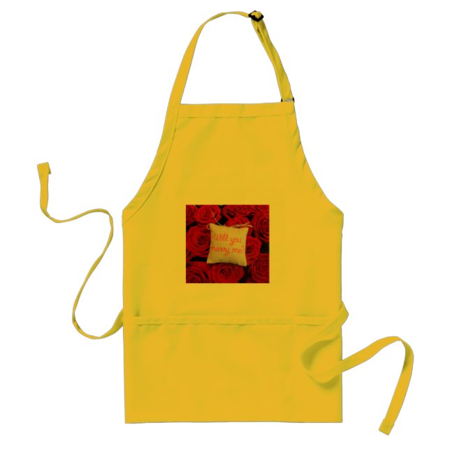 Will you Marry Me Apron (Front)