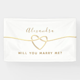 Will You Marry Me Banner