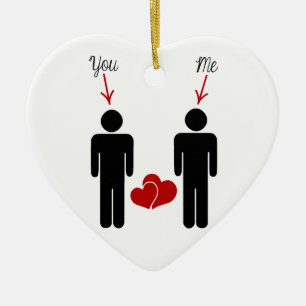 Will You Marry Me? Ceramic Ornament