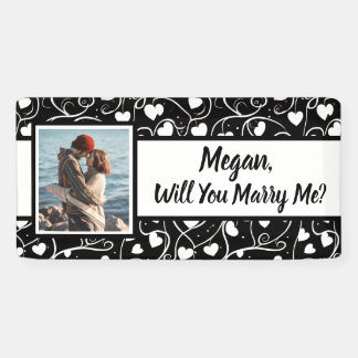 Will you Marry Me Custom Name Proposal     Banner
