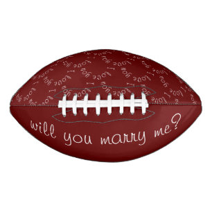 will you marry me football by dalDesignNZ
