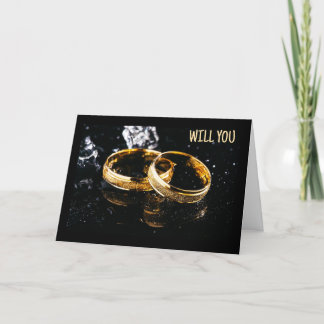 WILL YOU "MARRY ME" HOLIDAY CARD
