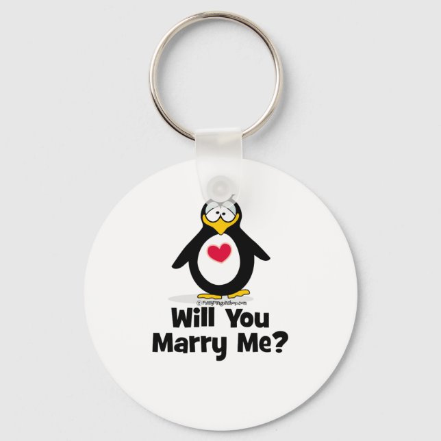 Will You Marry Me Keychain (Front)