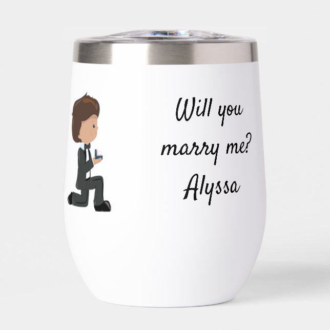 Will You Marry Me Proposal Personalized (Front)
