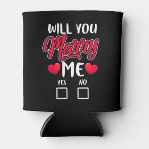 Will You Marry Me Proposal - Valentines Day Can Cooler