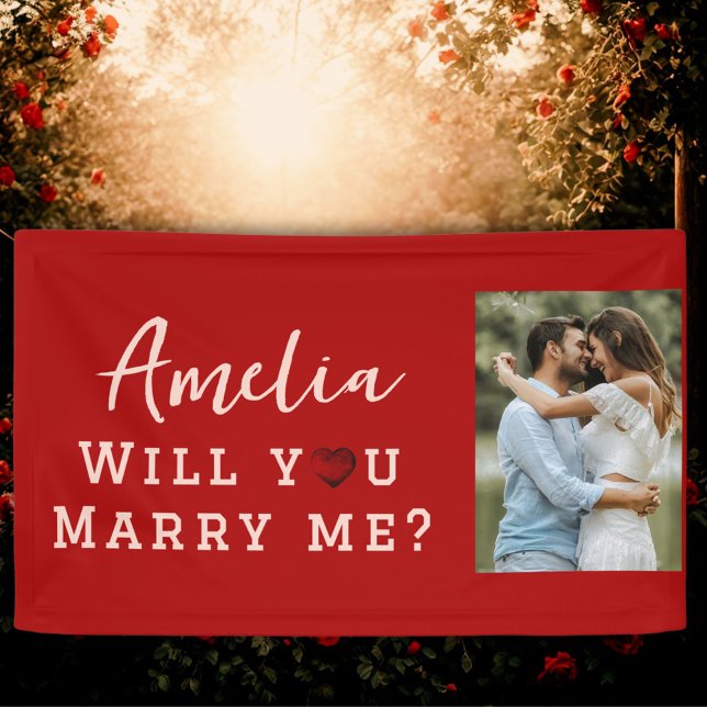 Will you marry me Romantic Proposal Photo Banner (Creator Uploaded)