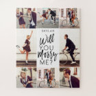 Will You Marry Me Script & Custom Photo Collage