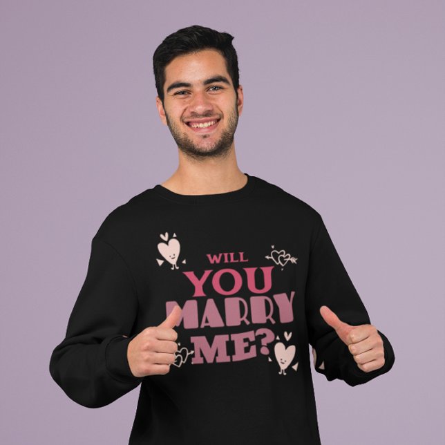 Will You Marry Me? T-Shirt (Creator Uploaded)