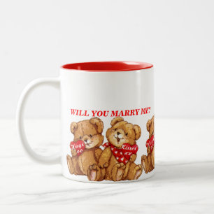 WILL YOU MARRY ME? Two-Tone COFFEE MUG