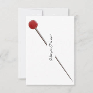 Will you Pin me? Thank You Card