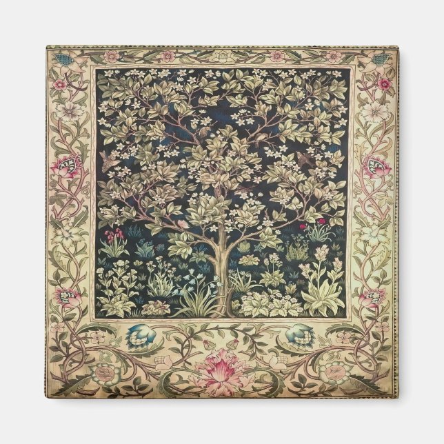 Willam Morris beautiful designs and creations Magnet (Front)