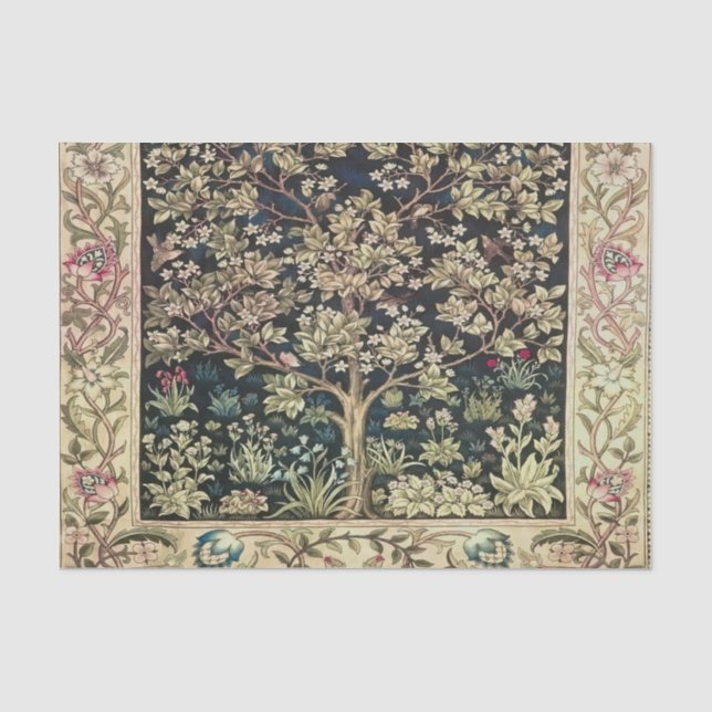 Willam Morris beautiful designs and creations,Vint Tissue Paper (Front)