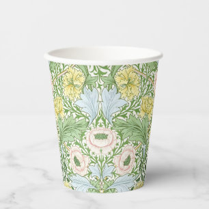 Willam Morris Myrtle Garden Floral Classic Paper Cups