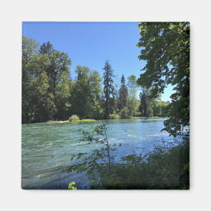 Willamette River, OR Magnet