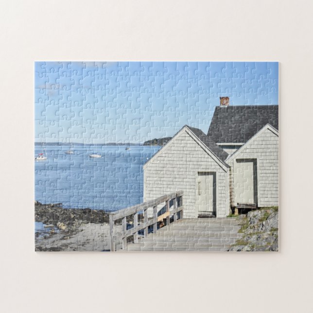 Willard Beach South Portland ME Maine Coastline Jigsaw Puzzle (Horizontal)
