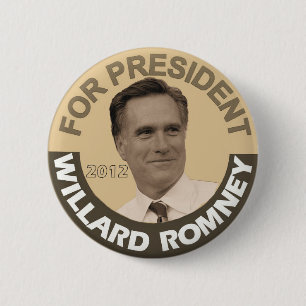 Willard Romney 2012 2 Inch Round Button