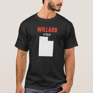 Willard Utah USA State America Travel Utahan T-Shirt
