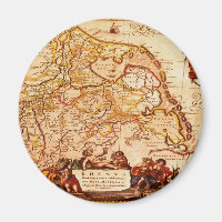 Willem Blaeu Old Rhineland Germanic Map Series