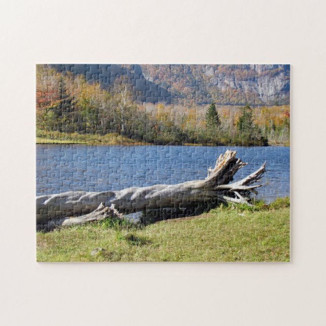 Willey's Pond, Saco River, North Conway, N.H. Jigsaw Puzzle (Horizontal)