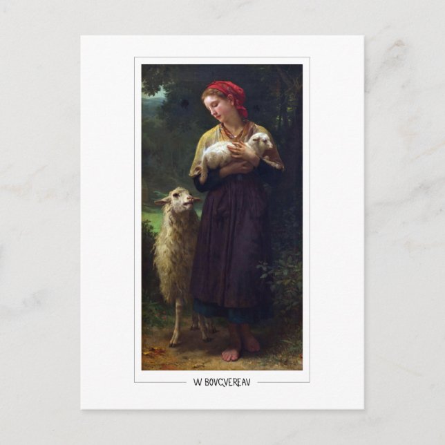 William-Adolphe Bouguereau #23 - Fine Art Postcard (Front)