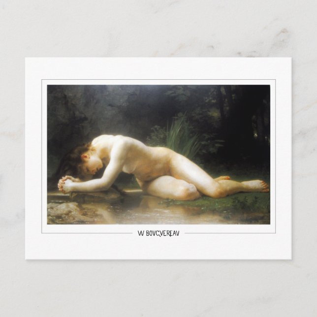 William-Adolphe Bouguereau #289 - Fine Art Postcard (Front)