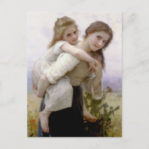 William Adolphe Bouguereau Art Postcard