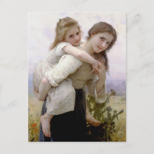 William Adolphe Bouguereau Art Postcard (Front)
