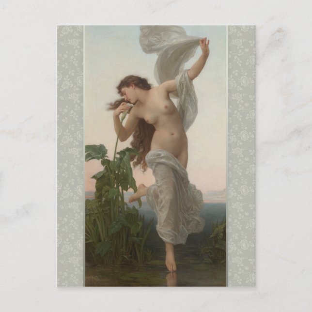William-Adolphe Bouguereau Dawn L’Aurore CC0874 Postcard (Front)
