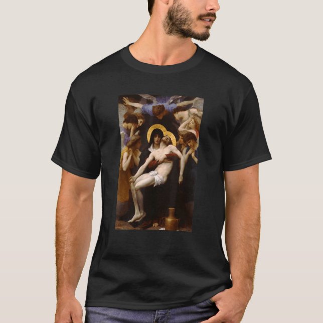 William Adolphe Bouguereau   Pieta  2   For Artist T-Shirt (Front)