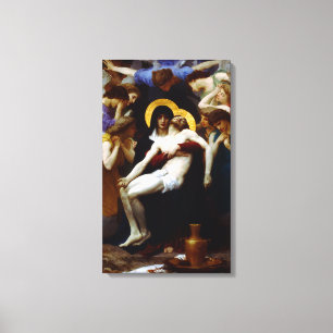 William-Adolphe Bouguereau Pieta Canvas Print