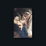 William-Adolphe Bouguereau - Song of the Angels Canvas Print<br><div class="desc">Song of the Angels by William-Adolphe Bouguereau. Great painting titled Song of the Angels,  made by William-Adolphe Bouguereau.</div>