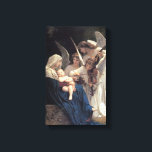 William-Adolphe Bouguereau - Song of the Angels Canvas Print<br><div class="desc">Song of the Angels by William-Adolphe Bouguereau. Great painting titled Song of the Angels,  made by William-Adolphe Bouguereau.</div>