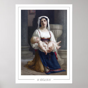 William-Adolphe Bouguereau Zedign Art Poster #172