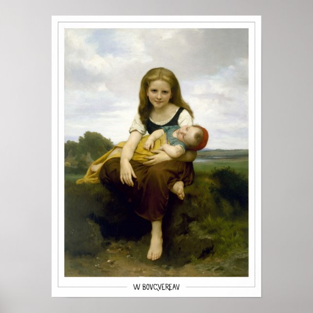 William-Adolphe Bouguereau Zedign Poster d'art #9 (Devant)