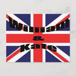 William and Kate Postcard