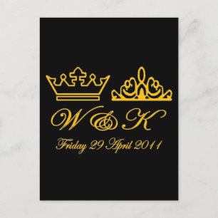 William and Kate Royal Wedding Postcard