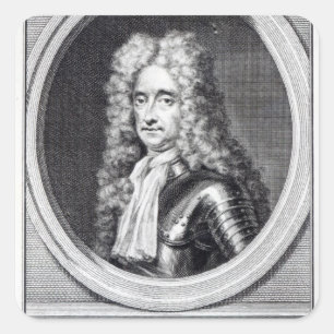 William Bentinck, 1st Earl of Portland Square Sticker