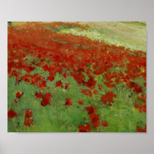 William Blair Bruce - Landscape With Poppies Poster