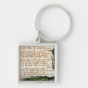 William Blake   A Poison Tree Keychain