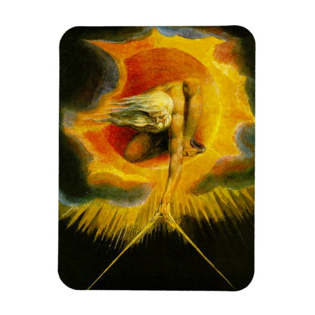 William Blake Ancient of Days Magnet (Vertical)