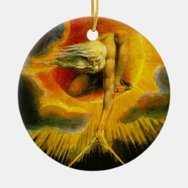 William Blake Ancient of Days Ornament (Front)