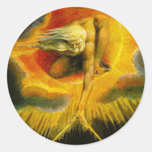 William Blake Ancient of Days Stickers