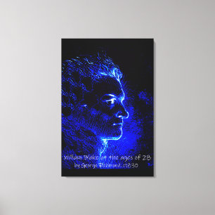 William Blake at 28 Canvas Print