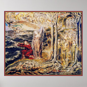 William Blake: De Antro Nympherum [Cave of Nymphs] Poster