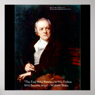 William Blake "Devenez Sage" Affiches de sagesse