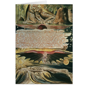 William Blake "et un s'est tenu en avant "