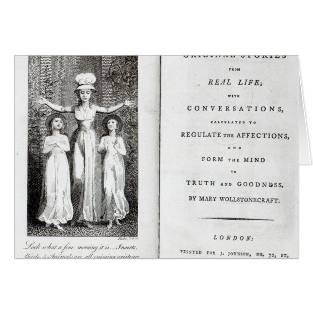 William Blake | Frontispiece to 'Original Stories  (Front Horizontal)
