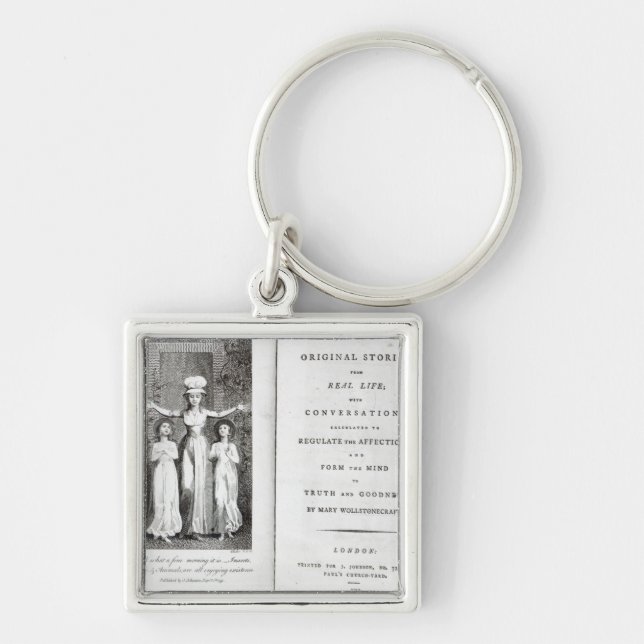 William Blake | Frontispiece to 'Original Stories  Keychain (Front)